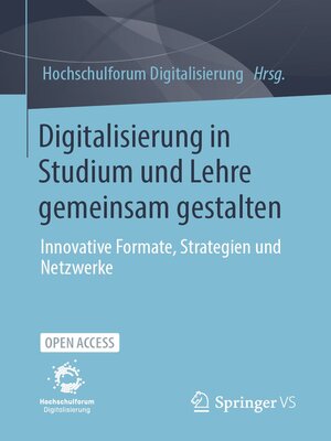 cover image of Digitalisierung in Studium und Lehre gemeinsam gestalten
